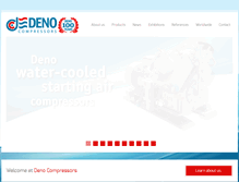 Tablet Screenshot of denocomp.nl